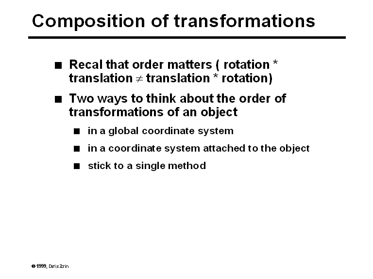 composition of transformations